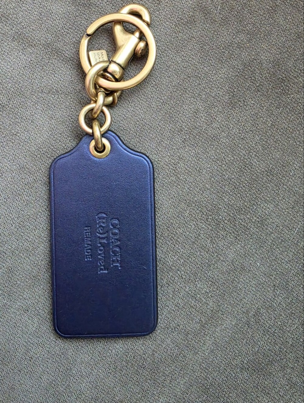 Coach Reloved Remade Hangtag